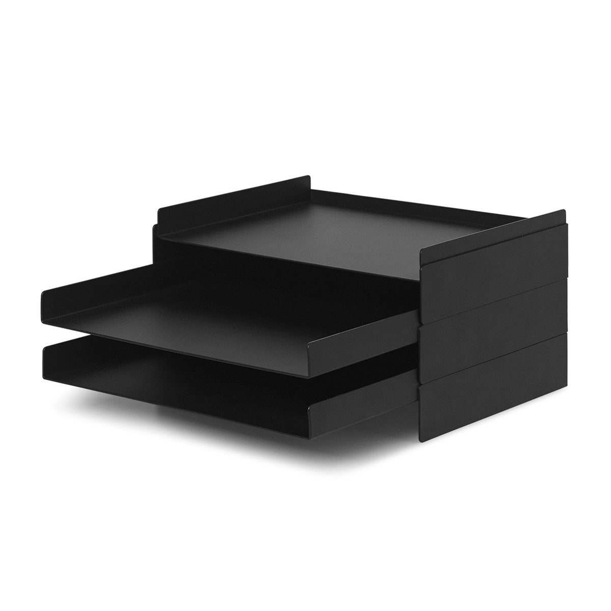 ferm LIVING 2 x 2 Organiser Dokumentaufbewahrung Schwarz