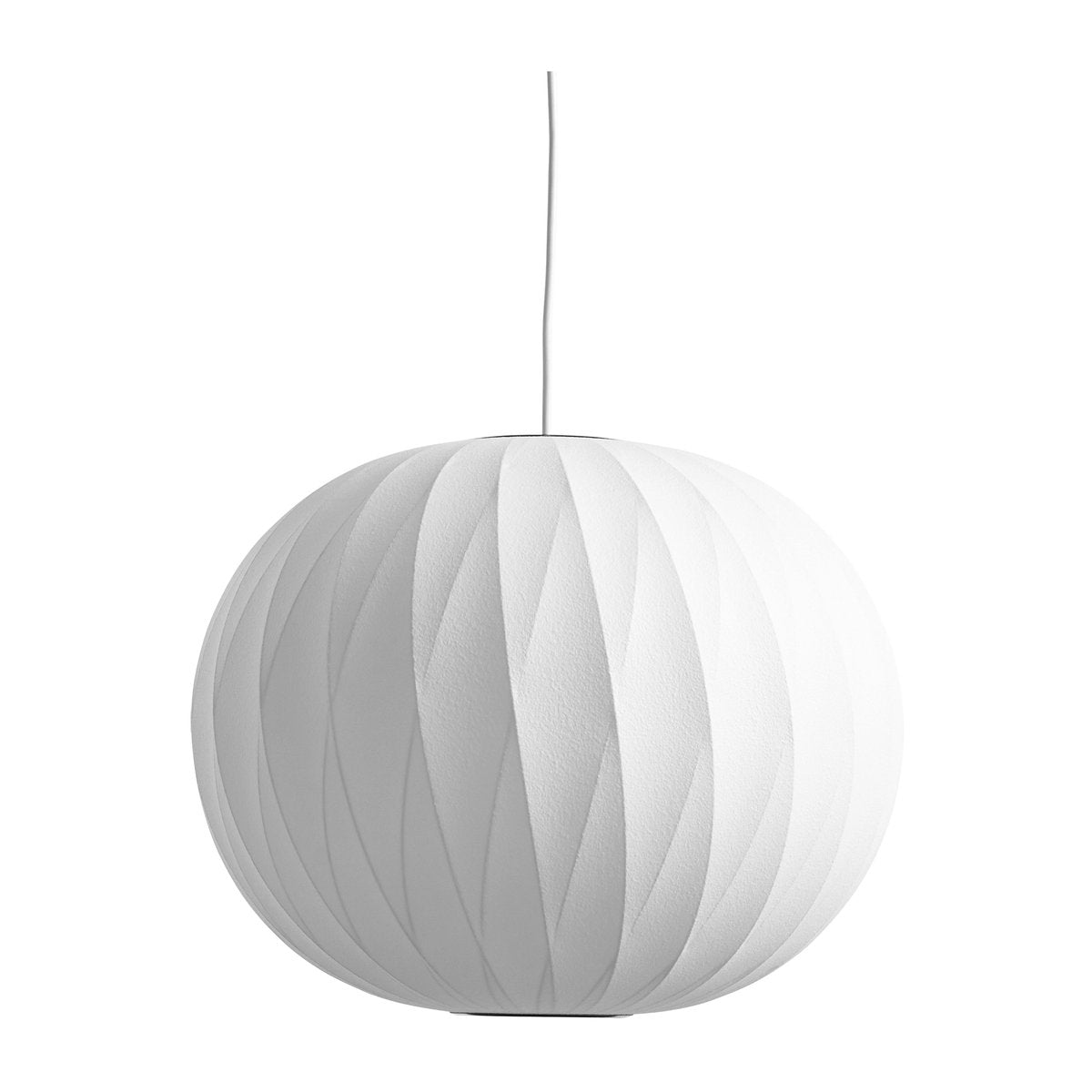 HAY Nelson Bubble Ball crisscross Pendelleuchte M Off white