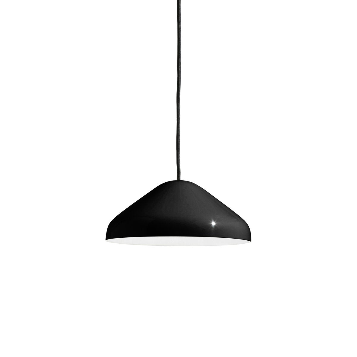 HAY Pao Steel Pendelleuchte Ø23cm Soft black