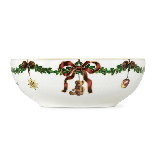 Royal Copenhagen Star Fluted Christmas Schale 50cl