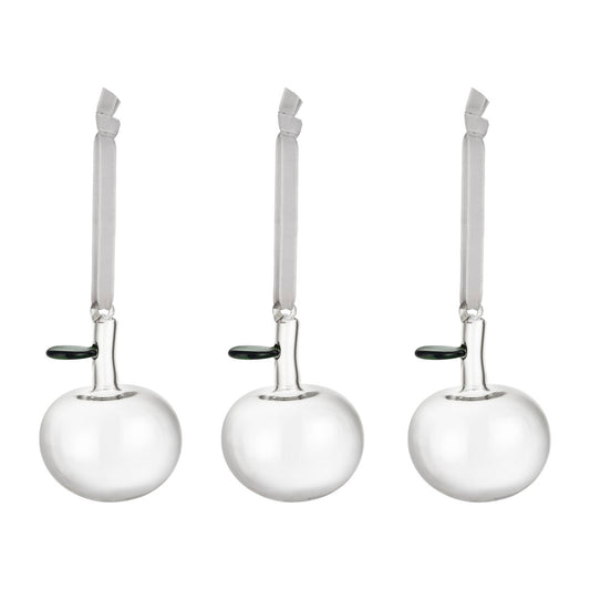 Iittala Iittala glasäpple 3-pack Klar