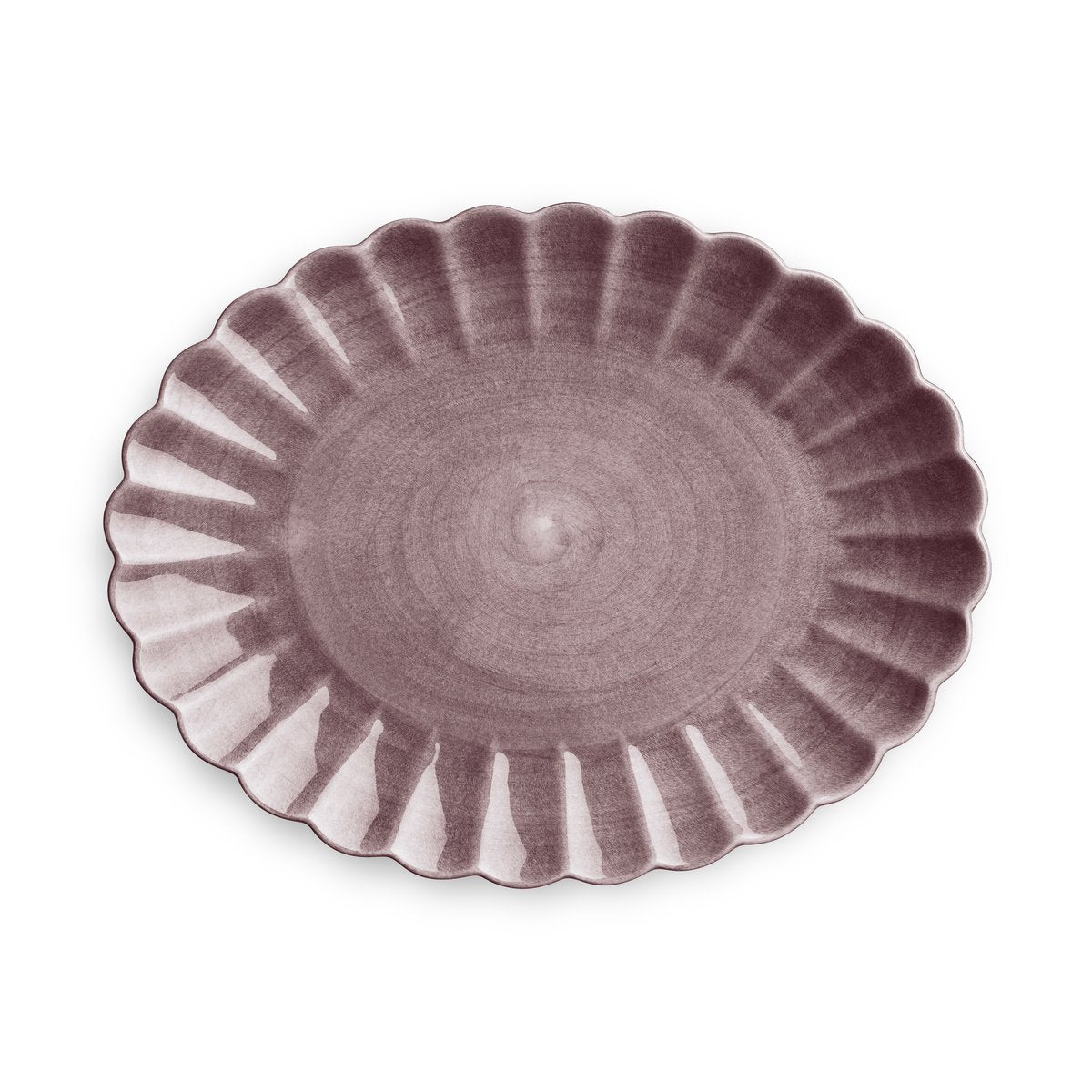 Mateus Oyster saucer 30x35 cm Plum