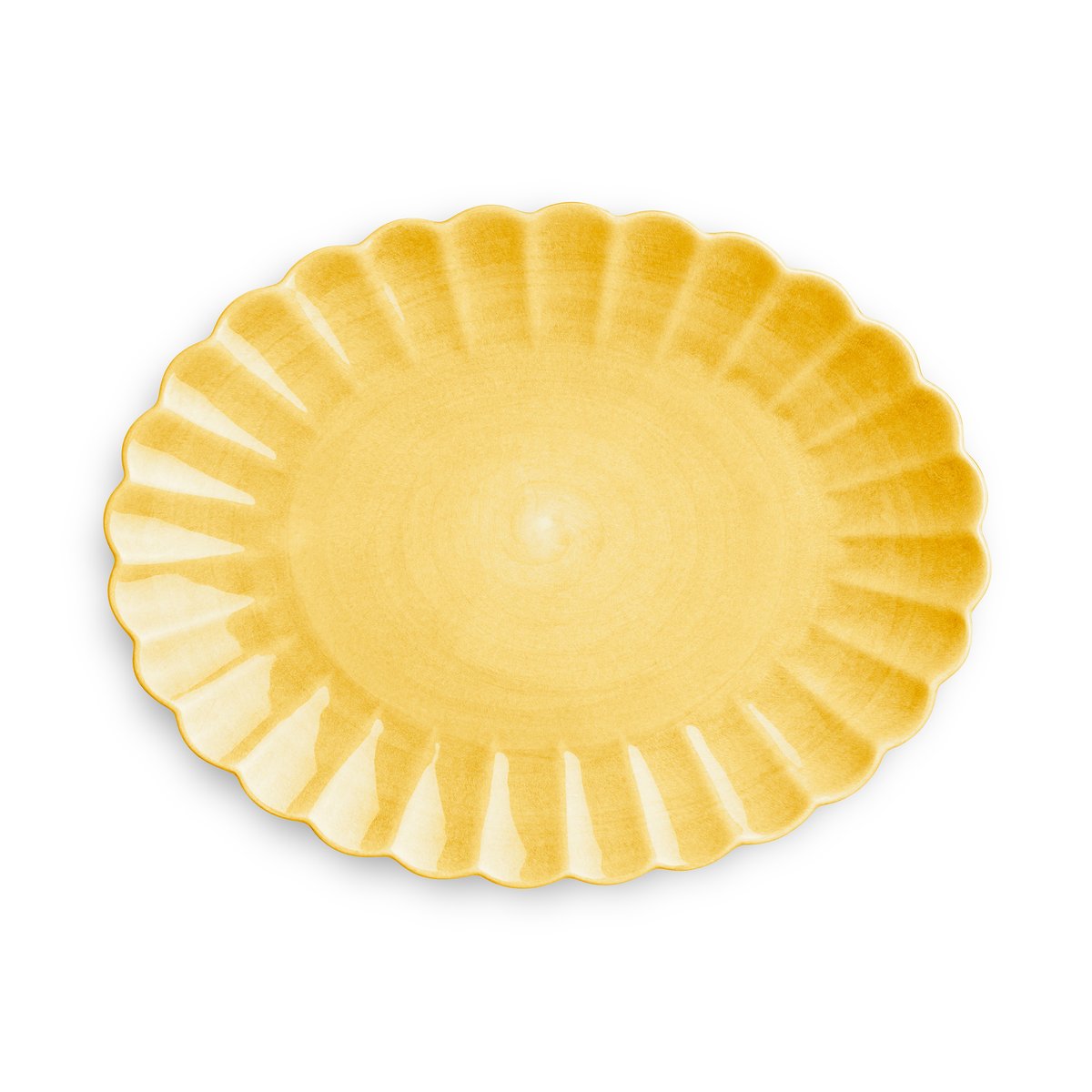 Mateus Oyster saucer 30x35 cm Yellow