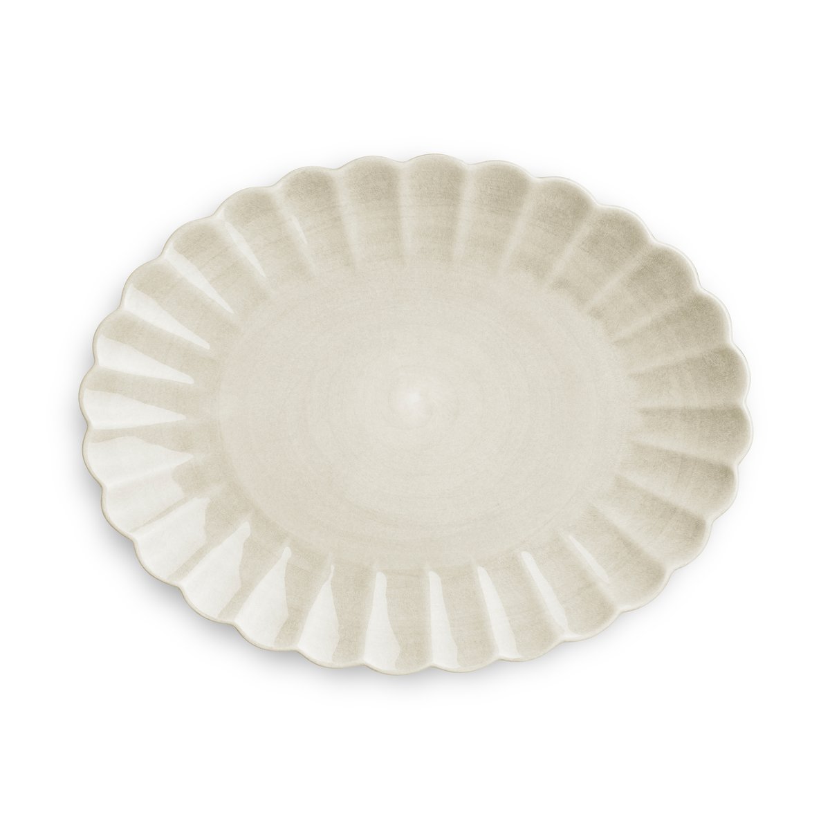 Mateus Oyster saucer 30x35 cm Sand