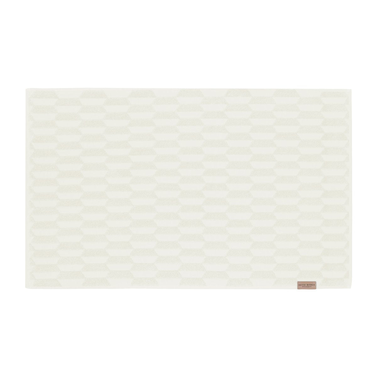 Mette Ditmer Geo Badezimmerteppich 50 x 80 cm Off white