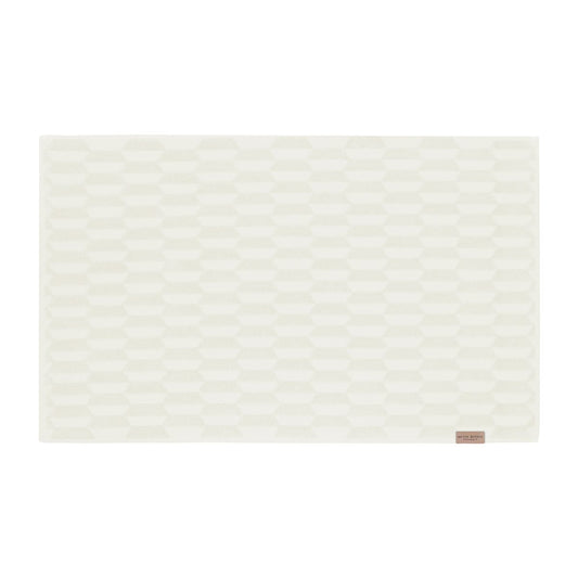 Mette Ditmer Geo Badezimmerteppich 50 x 80 cm Off white