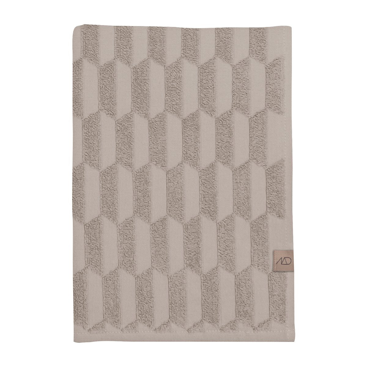 Mette Ditmer Geo towel 50x95 cm Sand