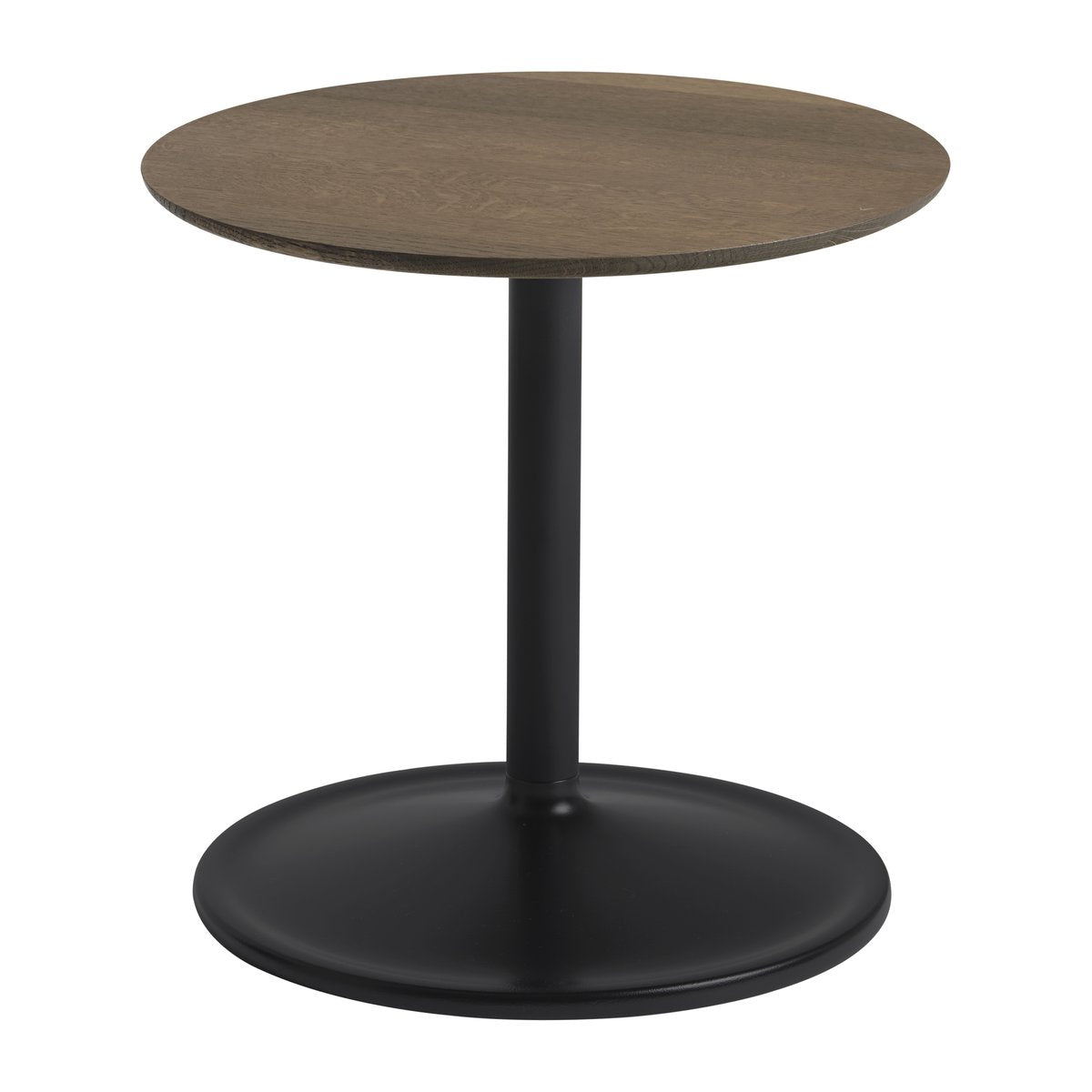 Muuto Soft sidetable 40 cm Solid smoked oak-black