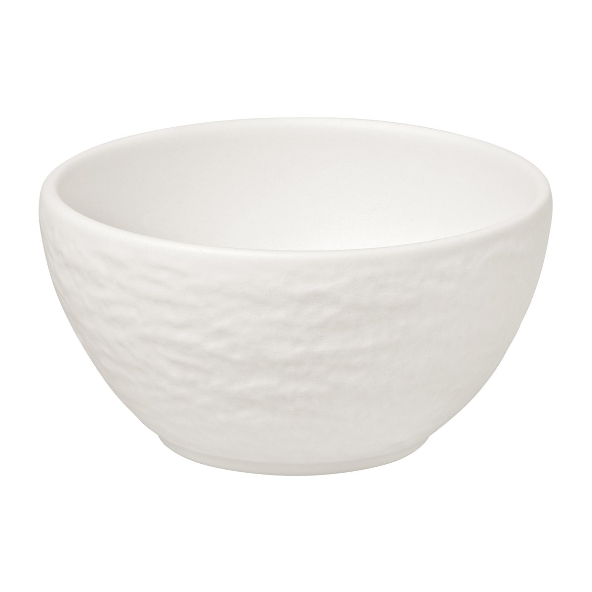 Villeroy & Boch Manufacture Rock Dippschale Ø8cm Blanc