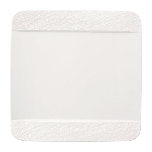 Villeroy & Boch Manufacture Rock plate 28x28 cm Blanc