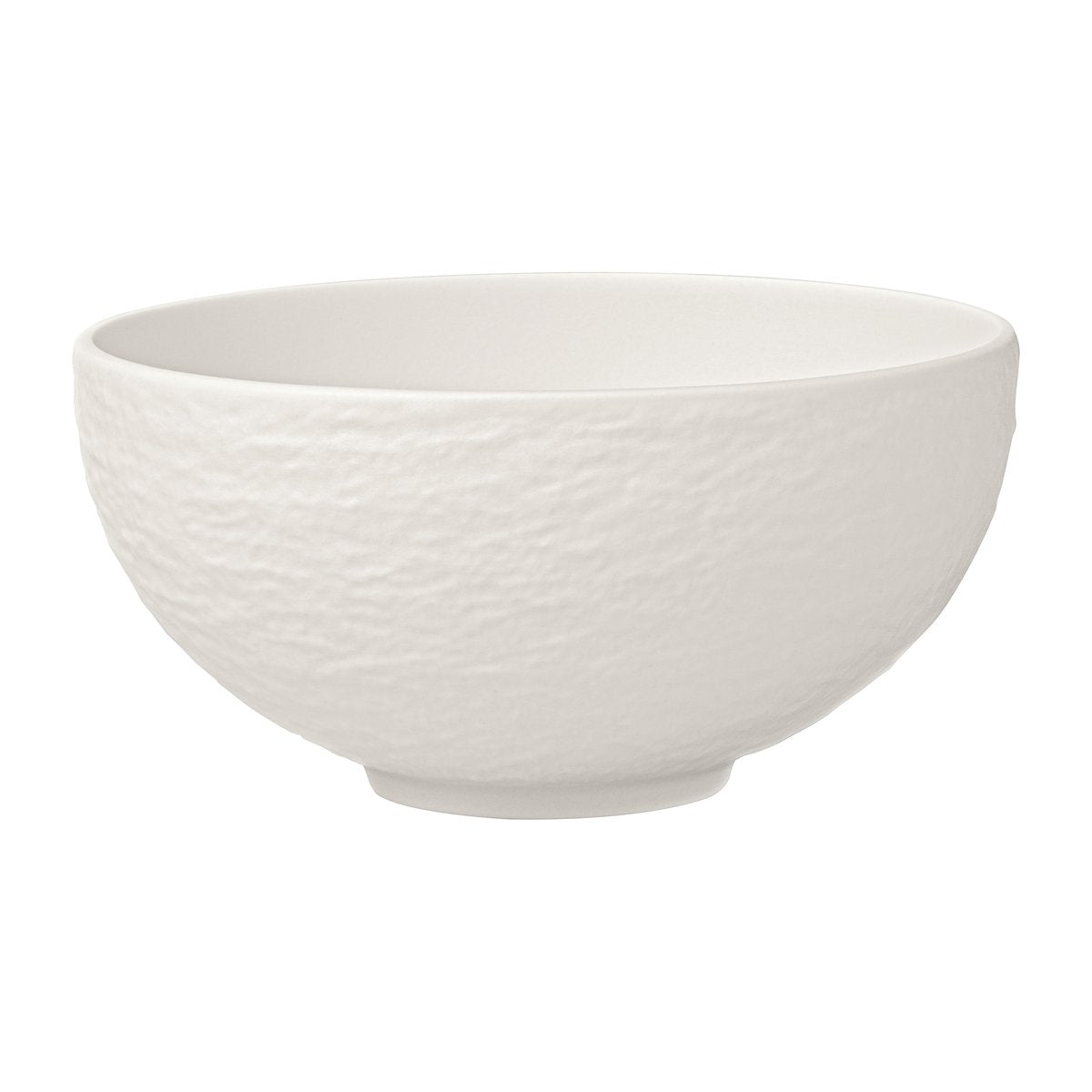 Villeroy & Boch Manufacture Rock soppskål Ø13 cm Blanc