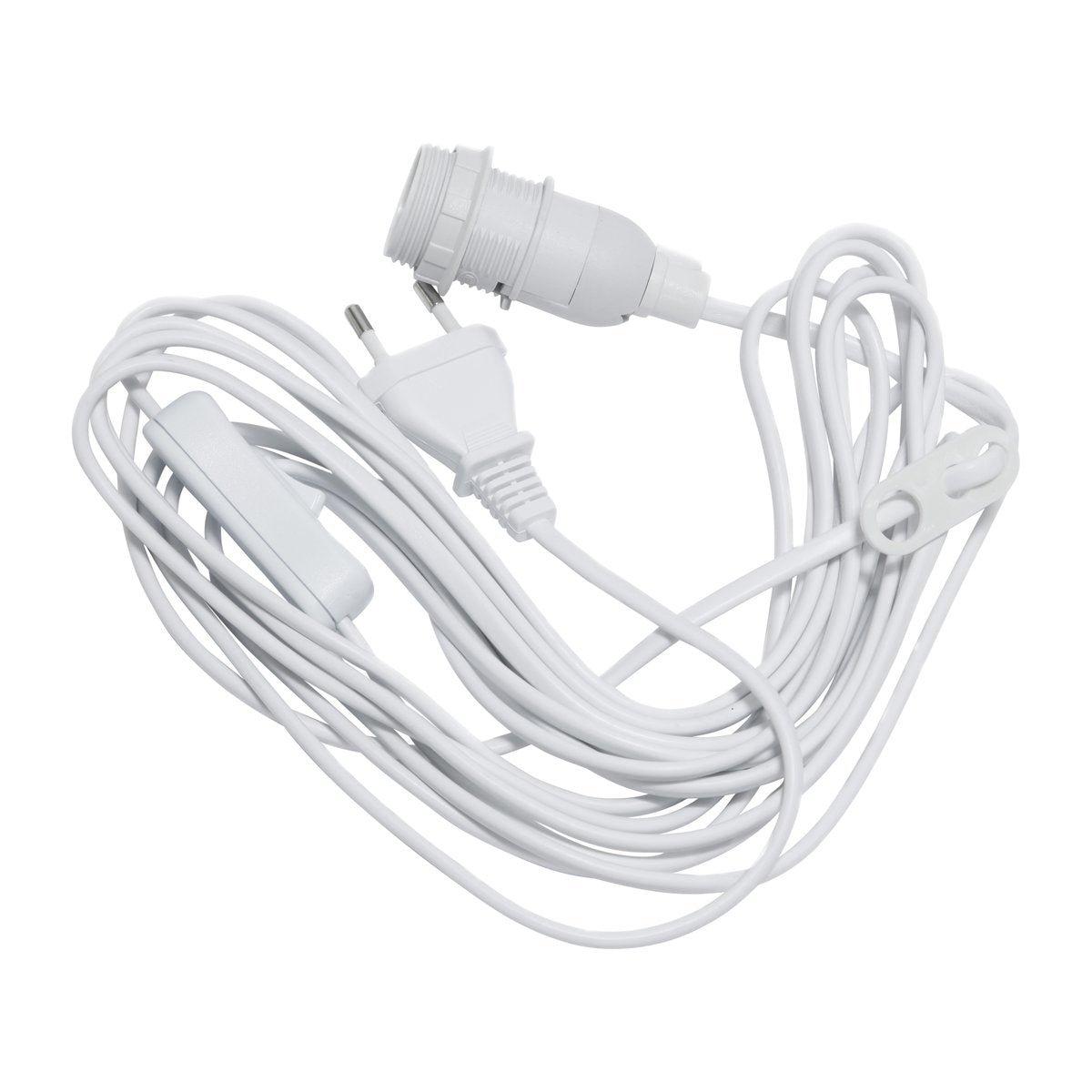 Star Trading Cord stand E14 5 m with switch White