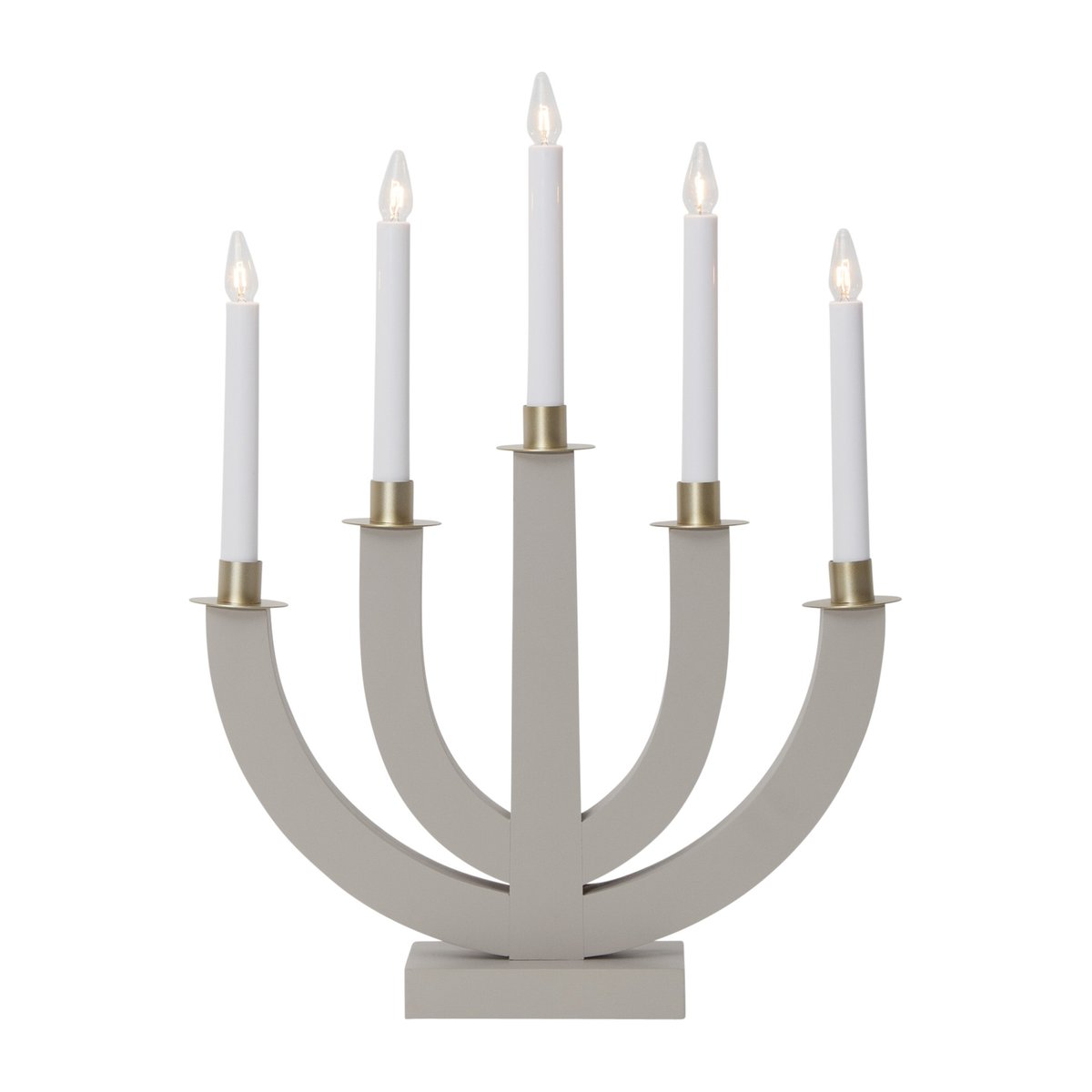 Star Trading Eli advent candle Beige