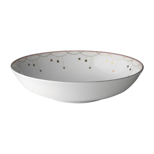 Wik & Walsøe Christmas morning serving bowl low Ø22 cm