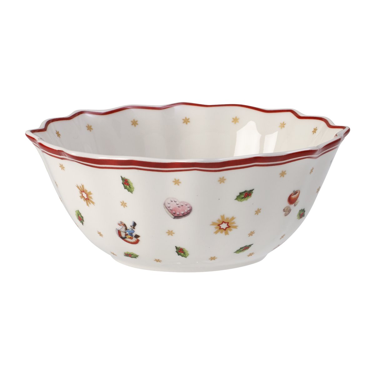 Villeroy & Boch Toy's Delight bowl 50 cl White-red