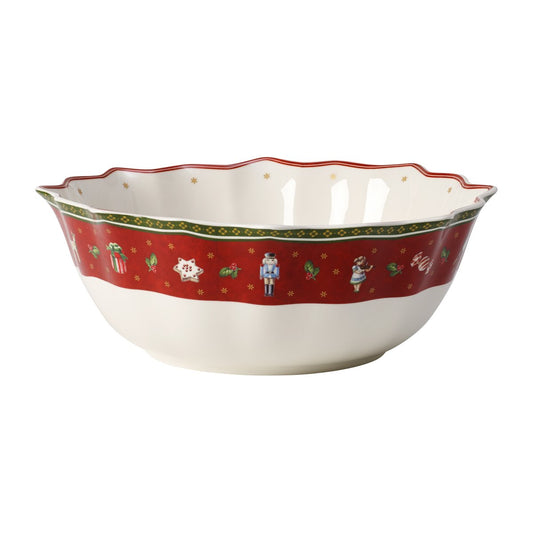 Villeroy & Boch Toy's Delight bowl 2.1 liter White-red