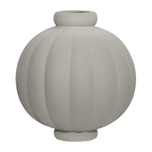 Louise Roe Balloon Vase 25cm Sanded Grey