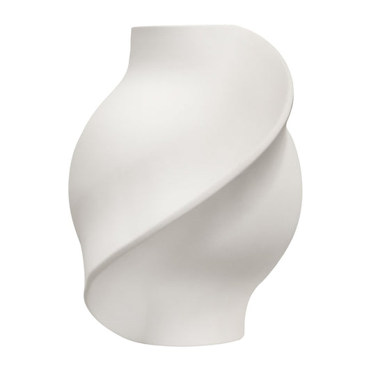 Louise Roe Pirout Vase 02 42cm Raw White