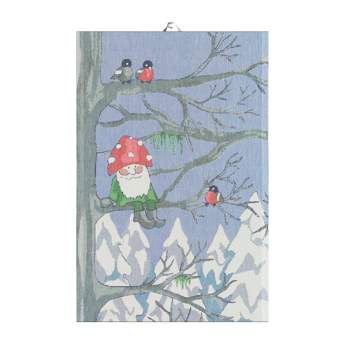 Ekelund Linneväveri Tomten kitchen towel 40x60 cm Blue