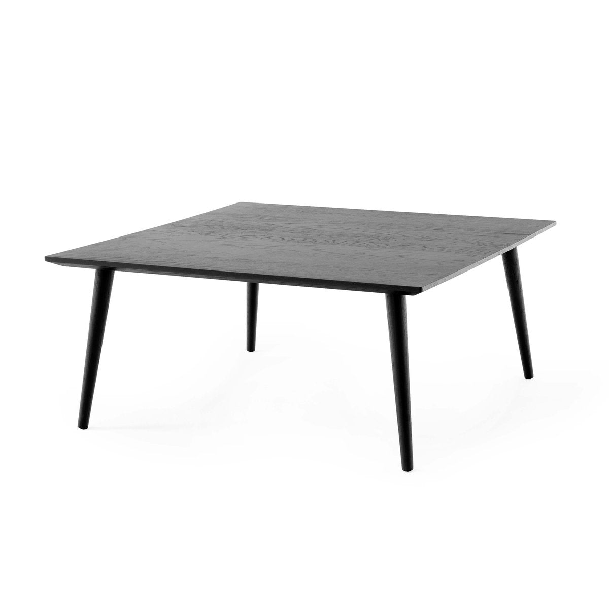 &Tradition In Between coffee table SK24 90x90 cm Black lacquered oak