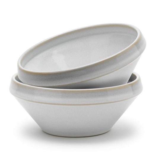 Knabstrup Keramik Tavola dough bowl 0.5 L 2-pack White