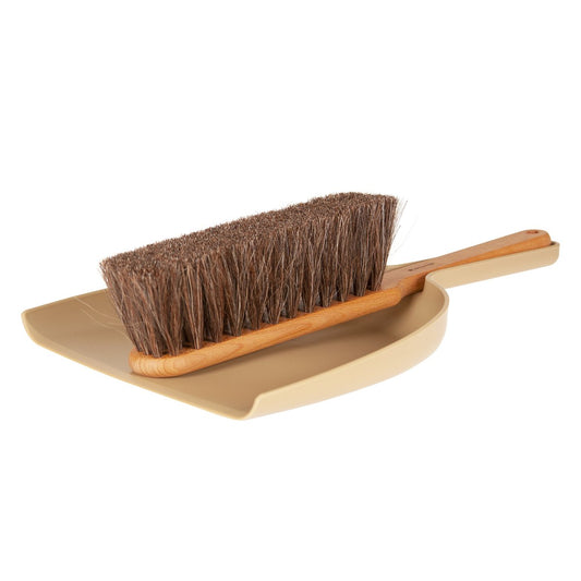 Iris Hantverk Iris Hantverk Dustpan & brush set small Ocra