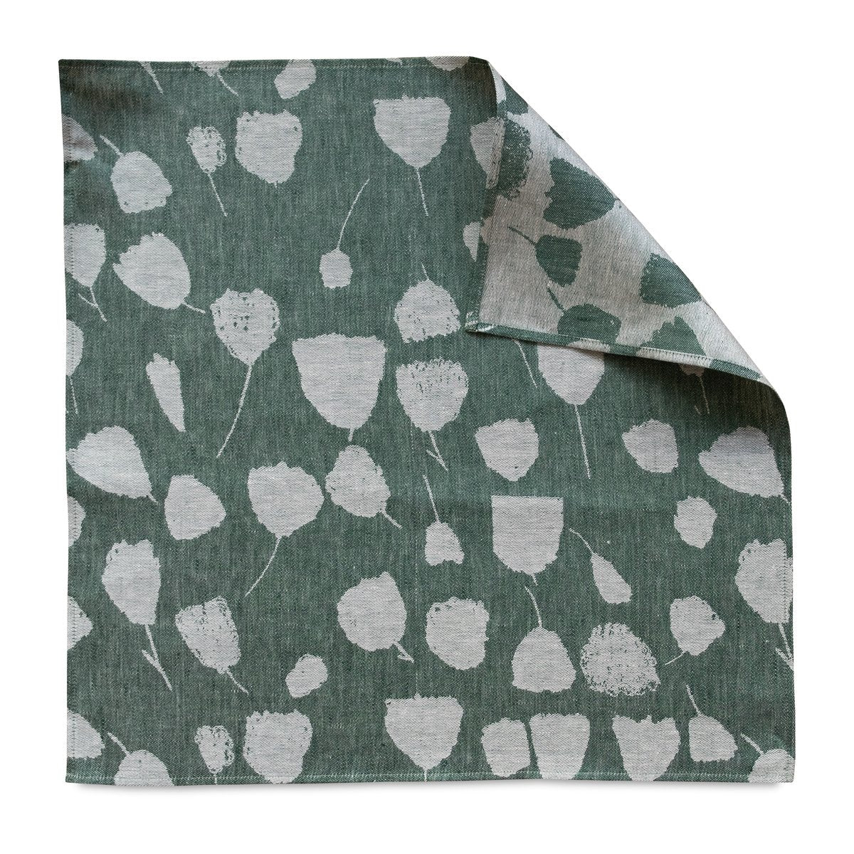 Fine Little Day Bouquet kitchen towel 58x58 cm Green-white