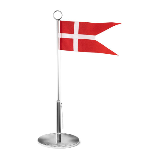 Georg Jensen Bernadotte Tischflagge  38.8cm Dänische Flagge