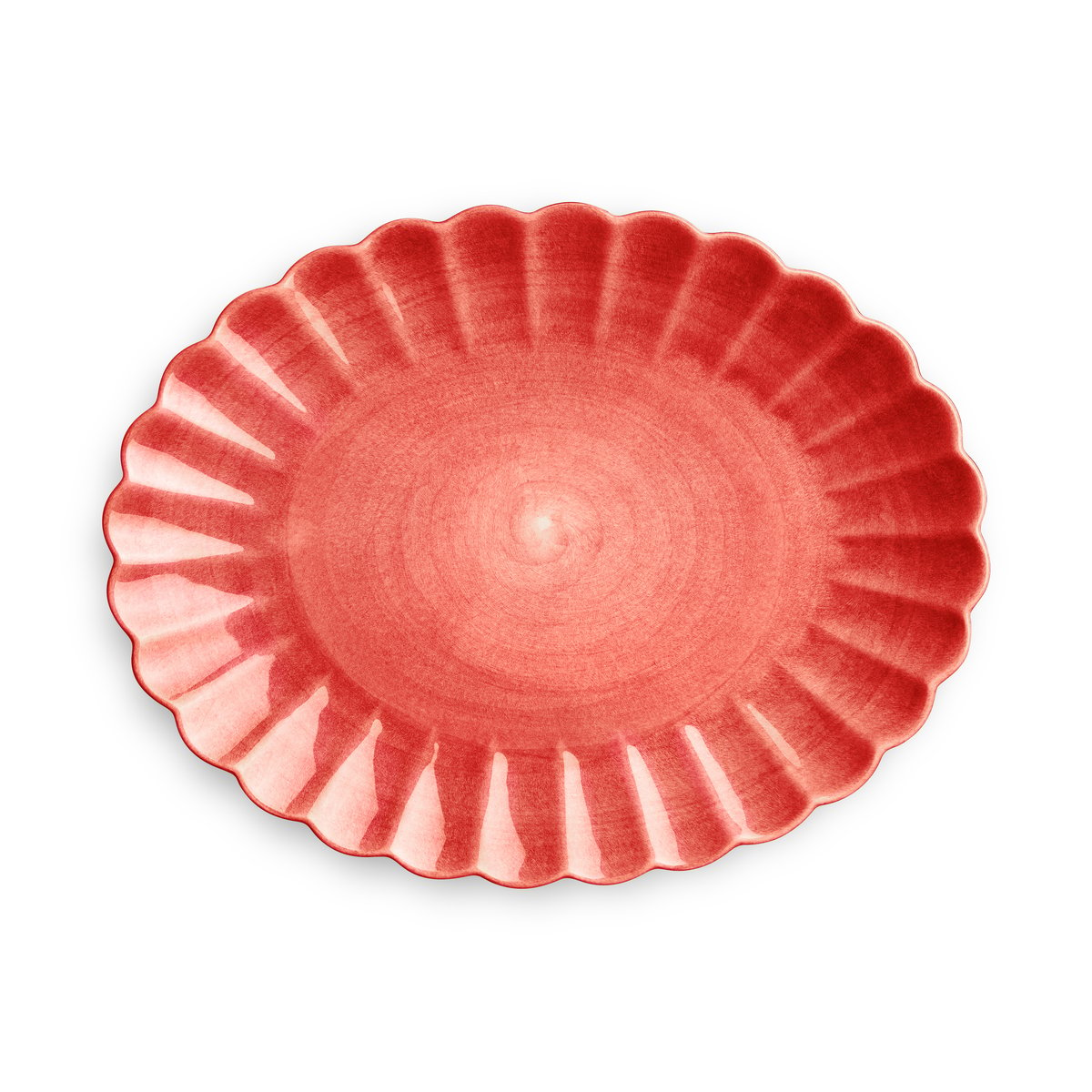 Mateus Oyster saucer 30x35 cm Red-Limited Edition