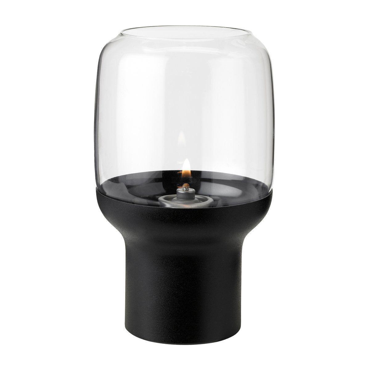 Stelton Hoop hurricane lantern Ø10 cm Black