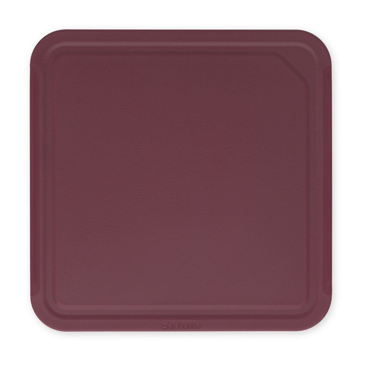 Brabantia TASTY+ cutting board medium 25x25 cm Aubergine red