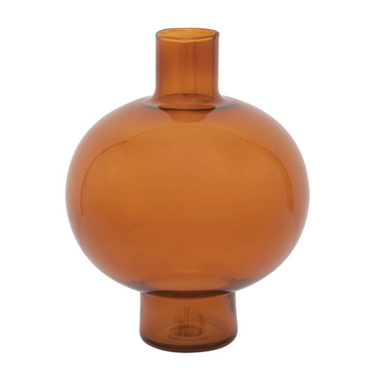 URBAN NATURE CULTURE Round Vase 20cm Golden oak