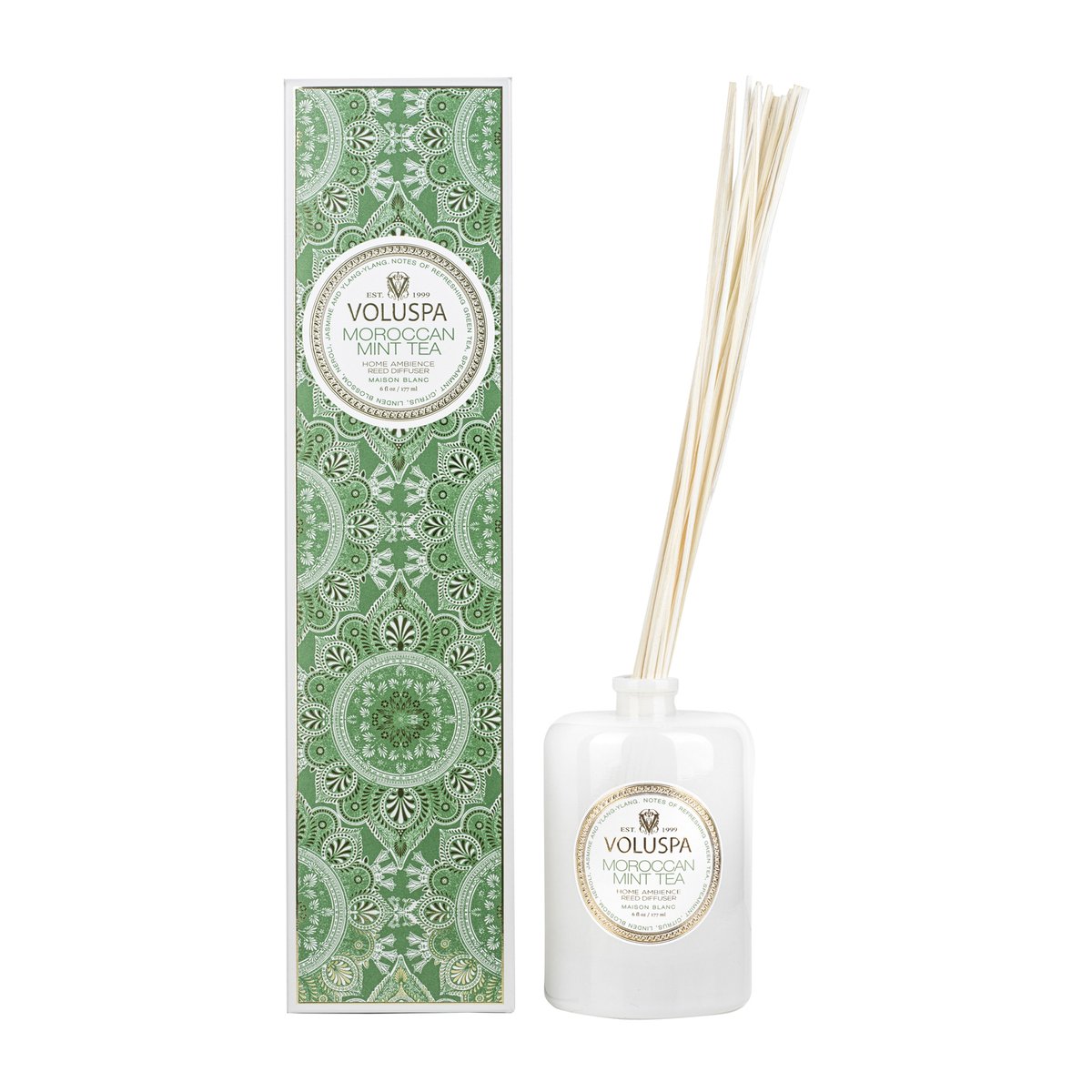 Voluspa Maison Blanc fragrance sticks 177 ml Moroccan Mint Tea