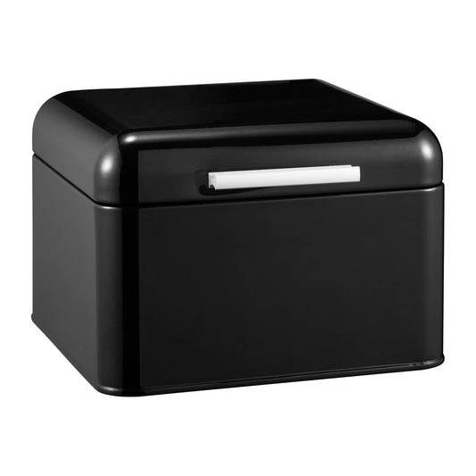 Dorre Bella bread bin carbon steel 20x20 cm Black