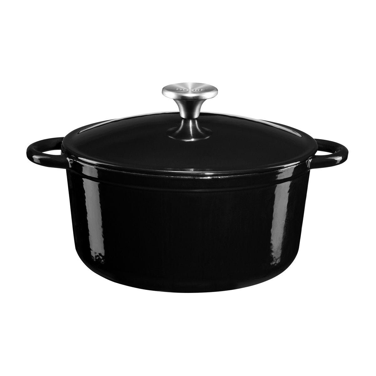 Dorre Gretl casserole dish emalj 4 L Black