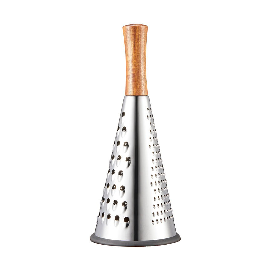 Dorre Rita grater 27 cm Stainless-steel-Acacia