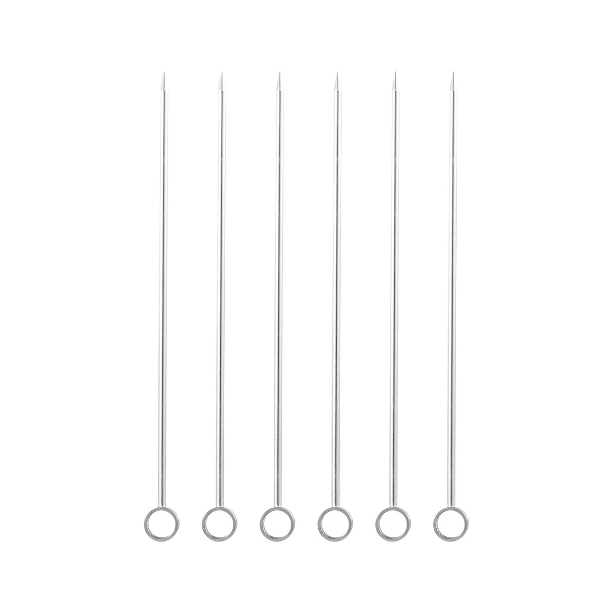 Dorre Carita cocktail sticks 6-pack Stainless steel