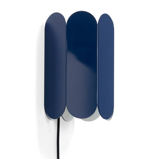 HAY Arcs wall switch Wandleuchte Cobalt blue