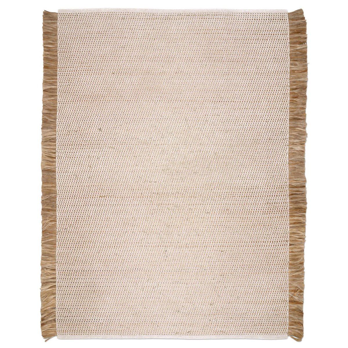 Classic Collection Goa Teppich 250 x 350cm Weiß-Jute