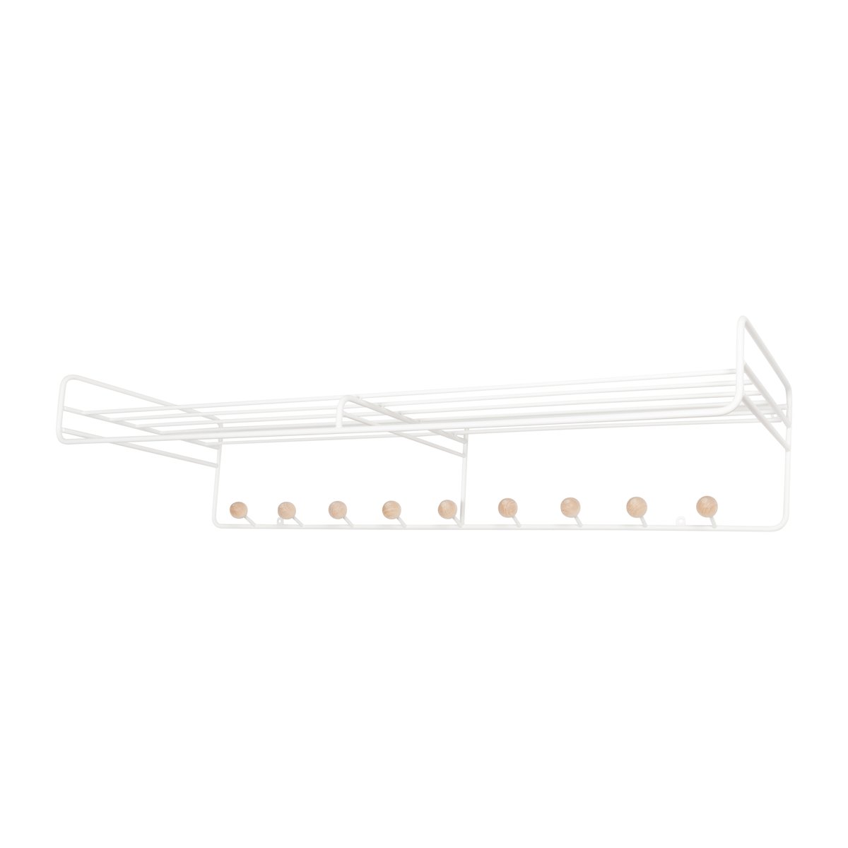 Maze Bill Hat rack L hatthylla Vit