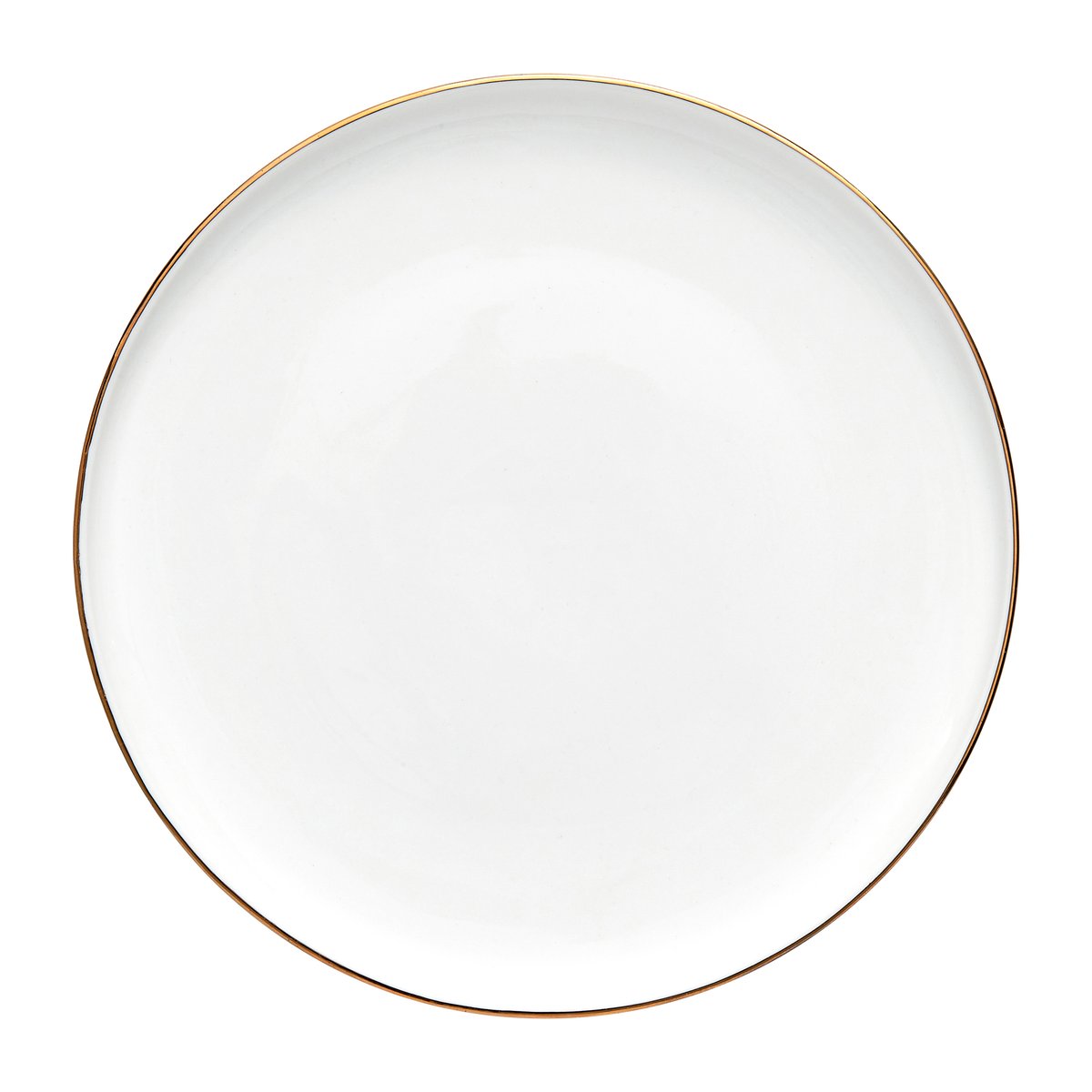 Lene Bjerre Clara plate Ø20 cm White-light gold