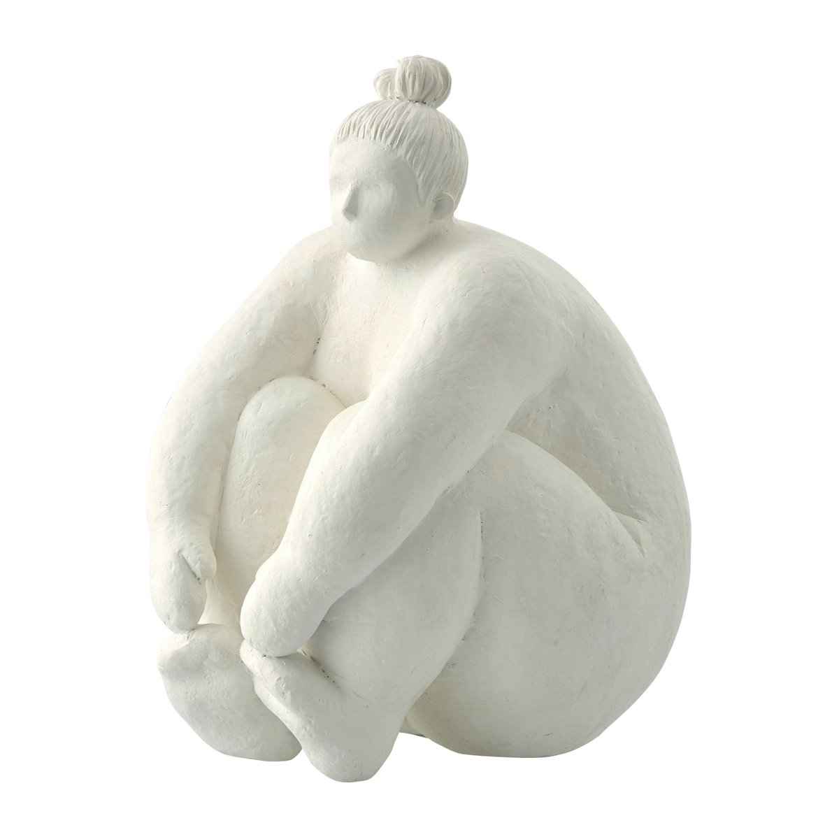 Lene Bjerre Serafina decoration sitting woman 24 cm White