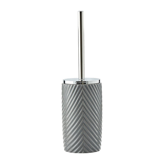 Lene Bjerre Milda toilet brush 35 cm Monument grey-silver