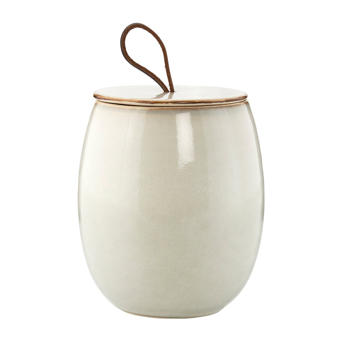 Lene Bjerre Amera jar white sands Ø12 cm