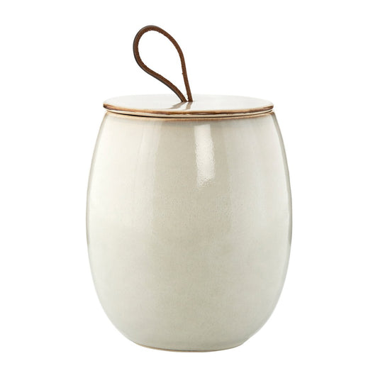 Lene Bjerre Amera jar white sands Ø12 cm