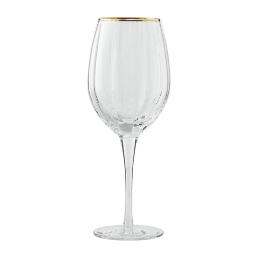 Lene Bjerre Claudine Weißweinglas 45,5cl Clear-light gold