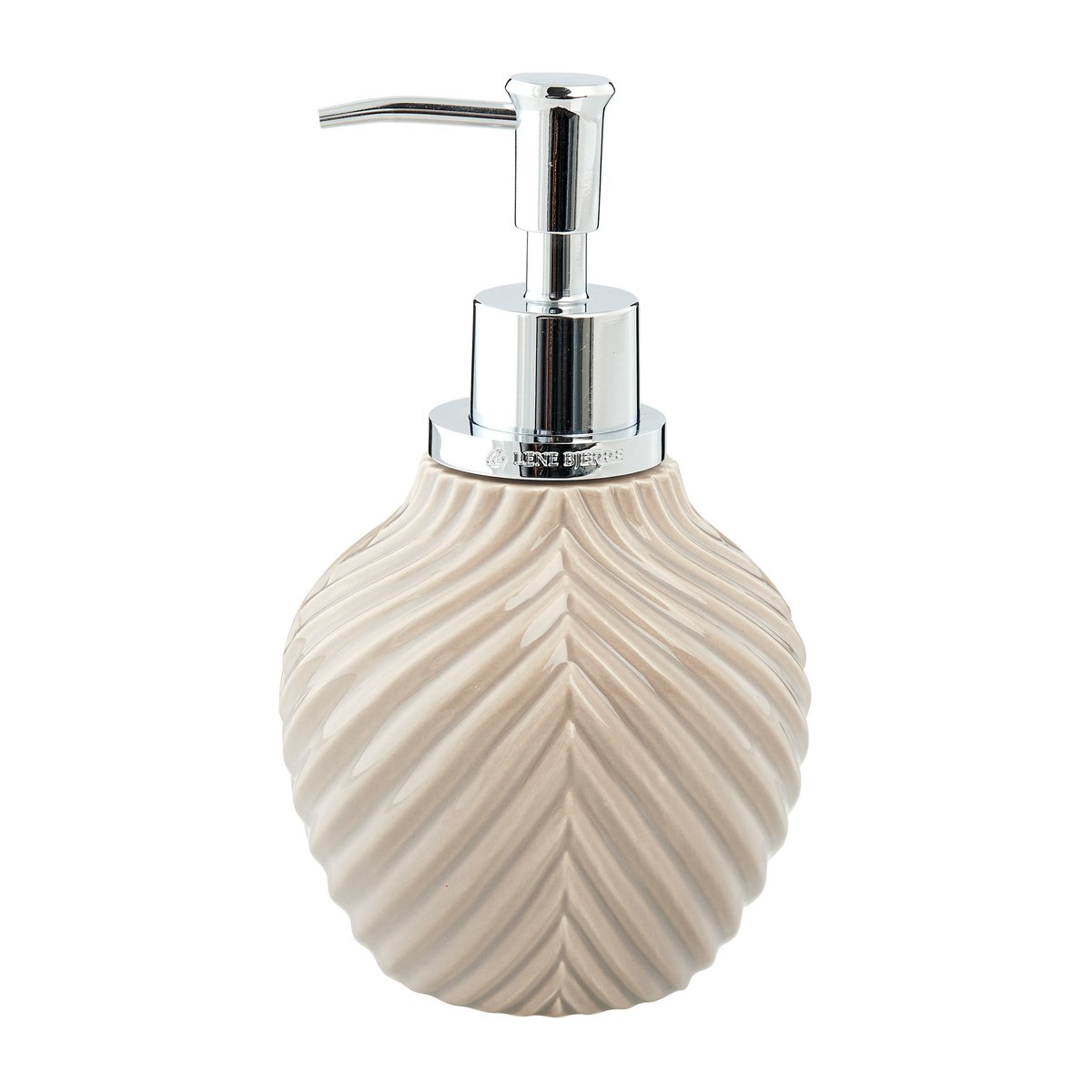 Lene Bjerre Milda soap dispenser 17.5 cm Driftwood-silver