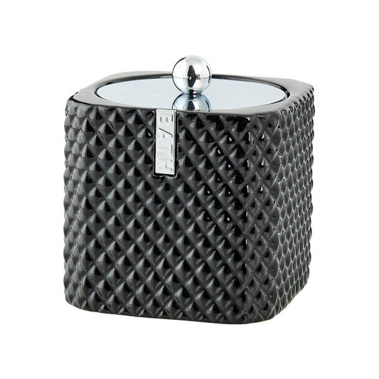 Lene Bjerre Marion Dose 13,5cm Black-silver