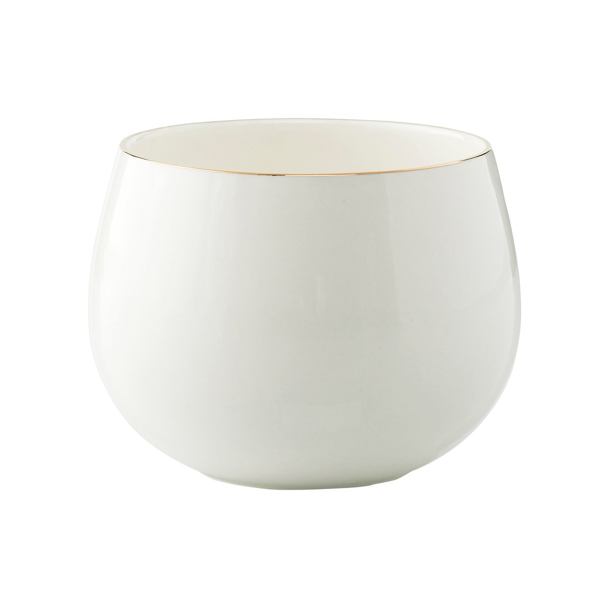 Lene Bjerre Clara Schale Ø9,5cm White-light gold