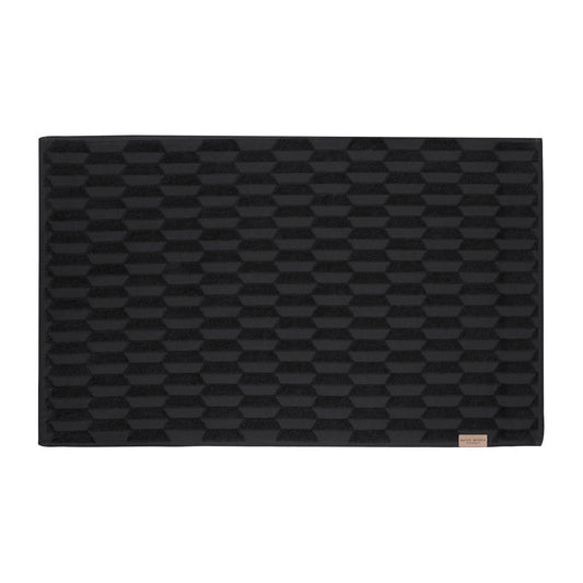 Mette Ditmer Geo badrumsmatta 50x80 cm Black